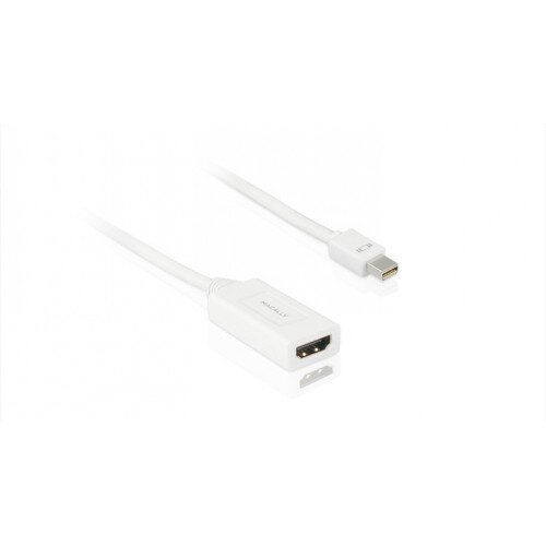 Macally 6 ft. Mini DisplayPort to HDMI Combo Cable