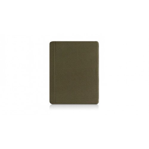 Macally Magnetic Snap-On Case for iPad 2nd-4th Generation - Olive Green