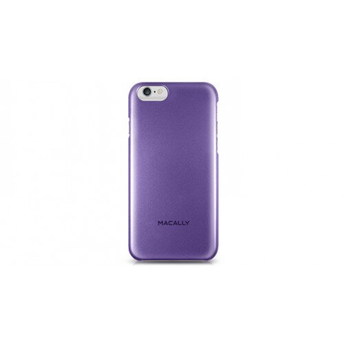 Macally Metallic Snap-On Case for iPhone 6/6s - Purple