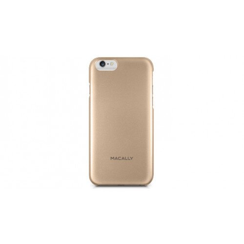 Macally Metallic Snap-On Case for iPhone 6/6s - Gold
