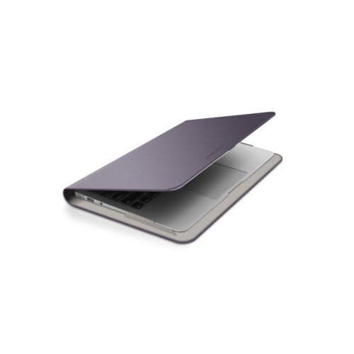 Macally Protective Case Cover for 13" Macbook Air - Purple