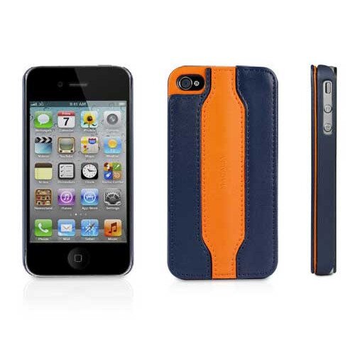 Macally Protective Case with Pop-Up Stand for iPhone 4S/4