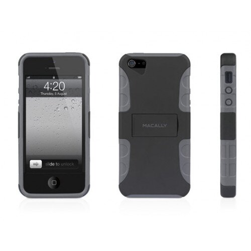 Macally Protective Case with Stand for iPhone SE/5s/5c/5