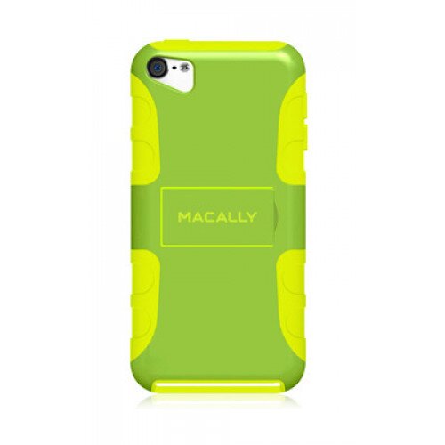 Macally Protective Flexible Case with Stand for iPod Touch (5th Generation) - Green