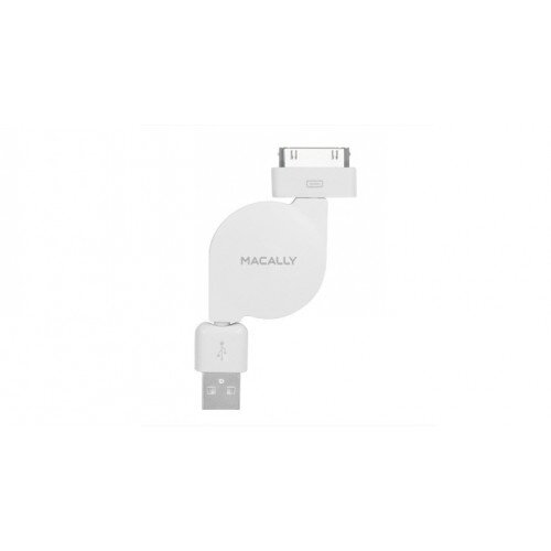 Macally Retractable 30 Pin Sync and Charge Cable