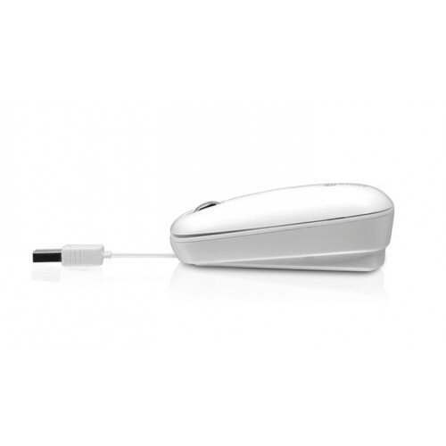 Macally Retractable Optical Mouse W/ Pop-Up Height Adjustable