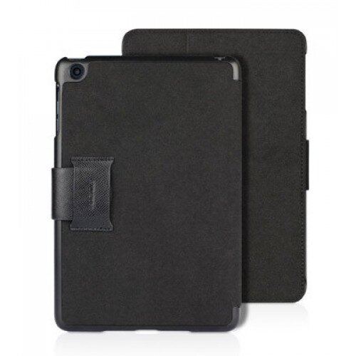 Macally Ultra Slim Protective Case & Stand With Strap for iPad Mini