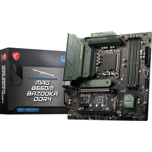 MSI MAG B660M BAZOOKA DDR4 Motherboard