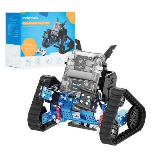 Makeblock mBot2 Rover Robotics Kit: Kid's Interactive Emo Robot for Coding Learning and Outdoor Play - Rover Robotics Add-on Pack