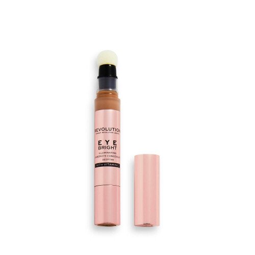 Makeup Revolution Eye Bright Illuminating Under Eye Concealer - Deep Tan