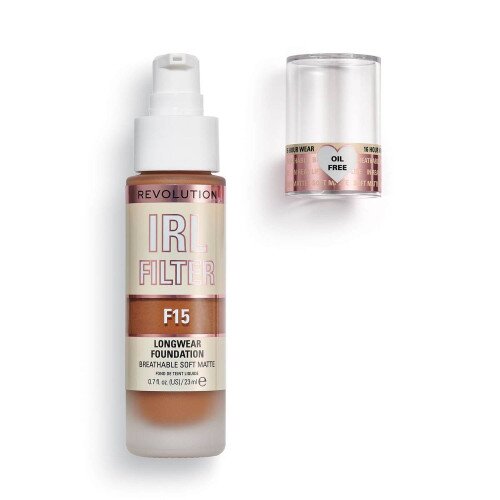 Makeup Revolution IRL Filter Longwear Foundation 23ml (Various Shades) - F15