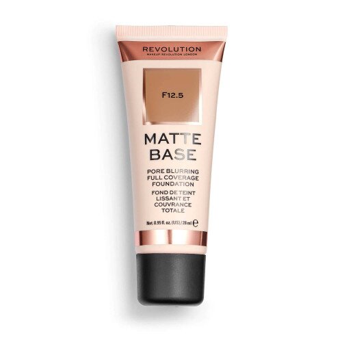 Makeup Revolution Matte Base Foundation - F12.5