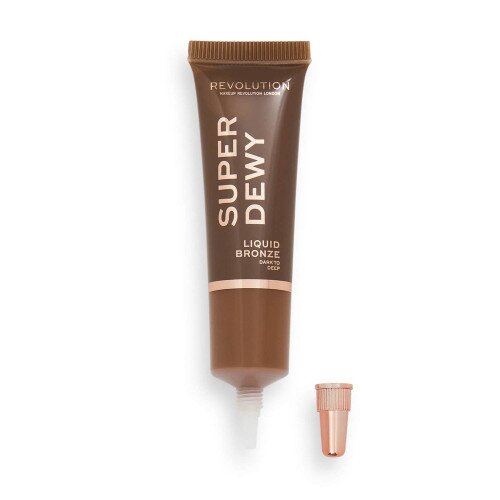 Makeup Revolution Superdewy Liquid Bronzer - Dark to Deep