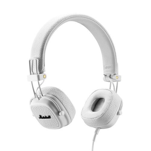 Marshall Major III On-Ear Wired Headphones - White