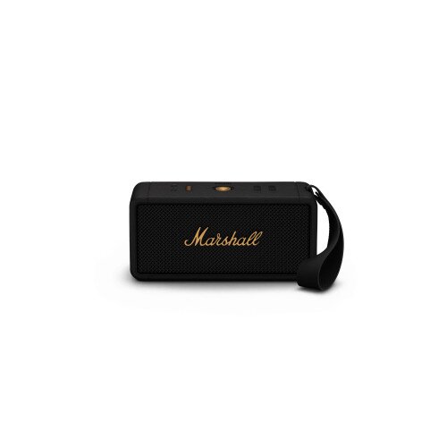 Marshall Middleton Bluetooth Portable Speaker - Black and Brass