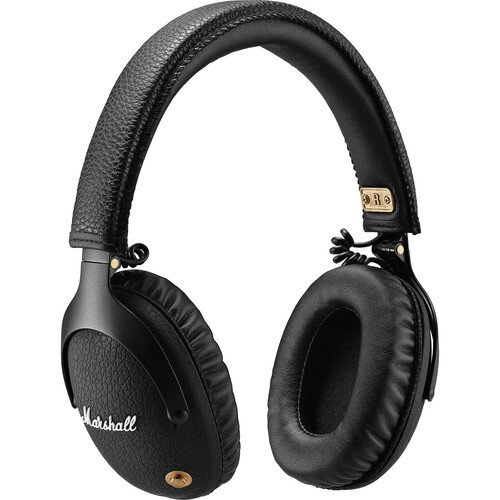 Marshall Audio Monitor Over-Ear Wireless Headphones (Black)