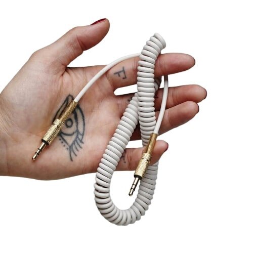 Marshall Male to Male 3.5mm Audio Cable - Cream