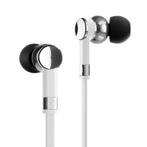 Master & Dynamic ME05 Wired Earphones - Palladium / White