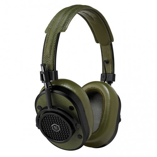 Master & Dynamic MH40 Over-Ear Headphones - Black Metal / Olive Leather
