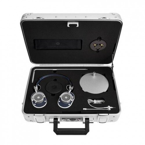 Master & Dynamic MH40 Zero Halliburton Kit - Navy/Silver