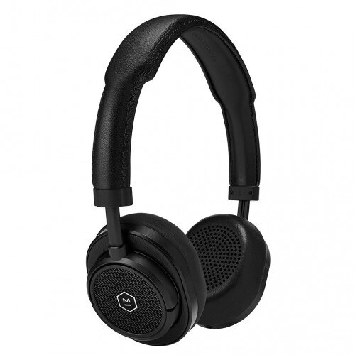 Master & Dynamic MW50 Wireless On-Ear Headphones - Black Metal / Black Leather