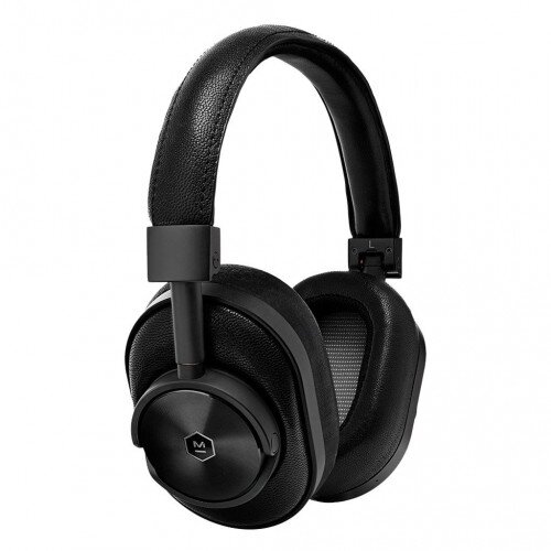 Master & Dynamic MW60 Wireless Over-Ear Headphones - Black Metal / Black Leather