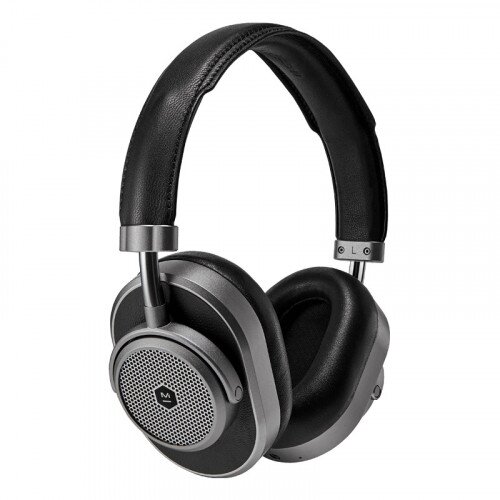 Master & Dynamic MW65 Active Noise-Cancelling Wireless Headphones - Gunmetal / Black Leather