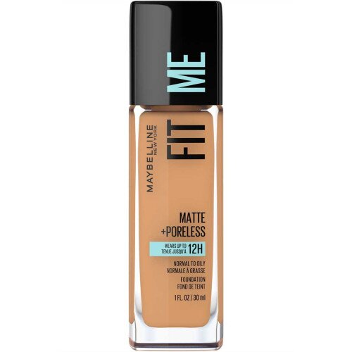Maybelline Fit Me Matte + Poreless Foundation Makeup - 330 Toffee