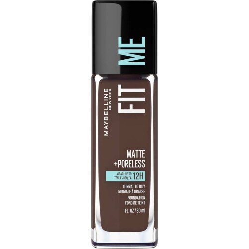 Maybelline Fit Me Matte + Poreless Foundation Makeup - 380 Espresso