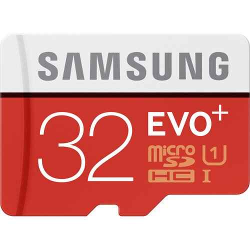 Samsung MicroSDXC EVO+ Memory Card w/ Adapter