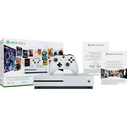 Microsoft Xbox One S 1TB Console - Starter Bundle