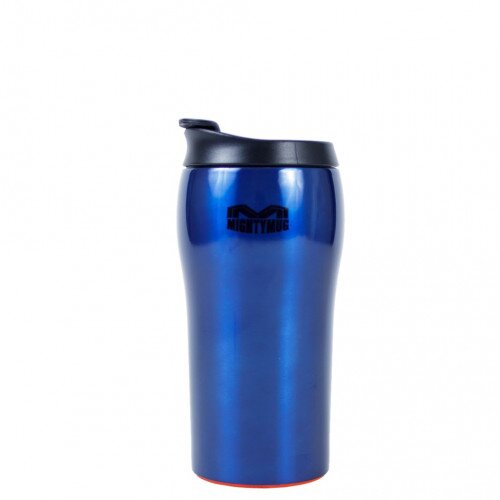 Mighty Mug Solo SS - Stainless Steel Blue