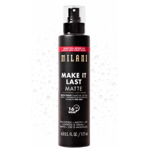 Milani Matte Finish Charcoal Setting Spray Jumbo Size