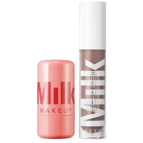 Milk Makeup The Jelly Lips Duo lip Stain + Lip Gloss - Melted Caramel