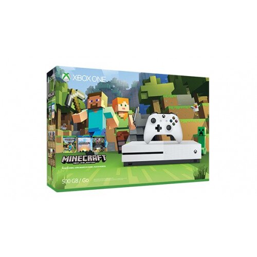 Microsoft Xbox One S 500GB Console - Minecraft Favorites Bundle