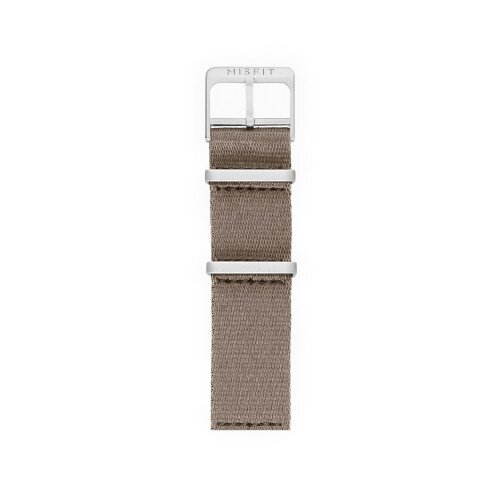 Misfit 20mm Smartwatch Strap - Taupe NATO Strap