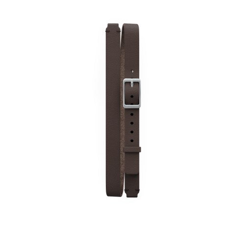 Misfit Ray Double-Wrap Leather Band - Brown