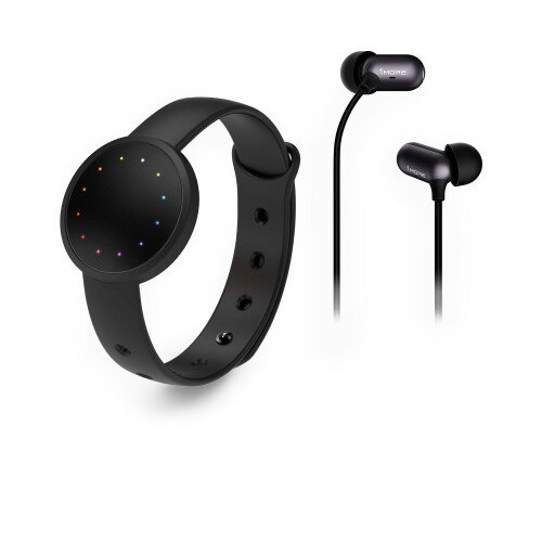 Misfit Shine 2 + 1More In-Ear Headphones - Carbon Black