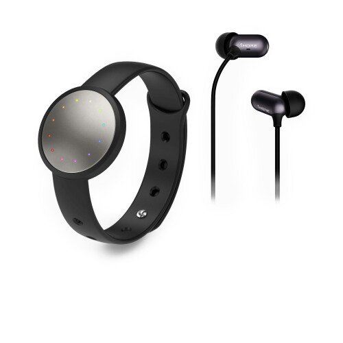 Misfit Shine 2 + 1More In-Ear Headphones - Graphite