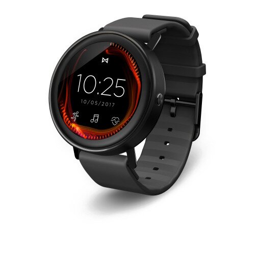 Misfit Vapor Smartwatch - Jet - Black Sport Strap