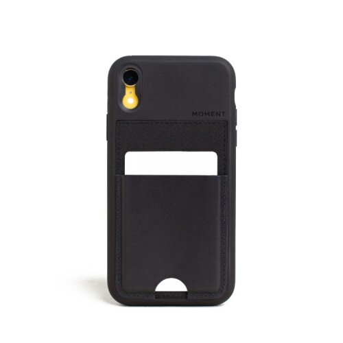 Moment iPhone XR Wallet Photo Case - Black