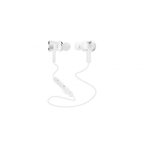 Monster ClarityHD High-Performance Wireless Earbud - White and Chrome