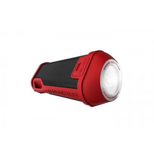Monster Firecracker High Definition Bluetooth Speaker - Red