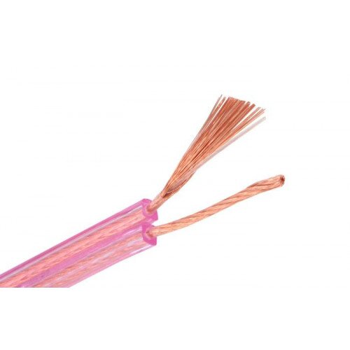 Monster XP Clear Jacket - Compact Speaker Cable MKII - 20ft