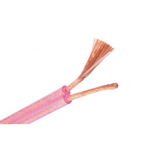 Monster XPHP Clear Jacket - Compact Speaker Cable MKII - 50ft