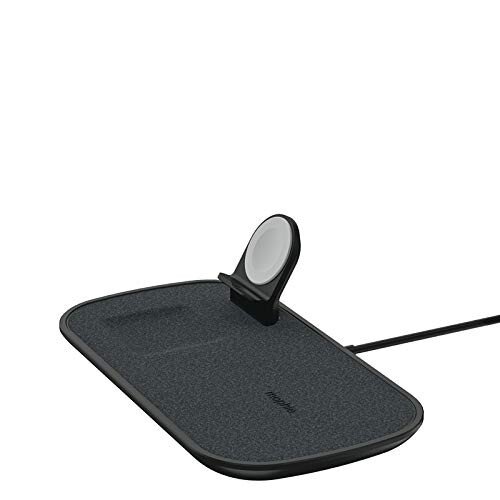 mophie 3-in-1 Wireless Charging Pad - Black (Fabric)