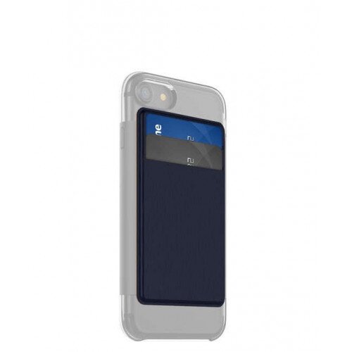 mophie hold force wallet Made for hold force base case - Navy/Orange