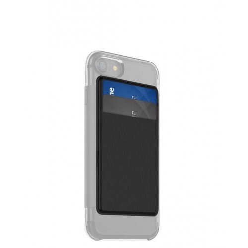 mophie hold force wallet Made for hold force base case - Black/Gray