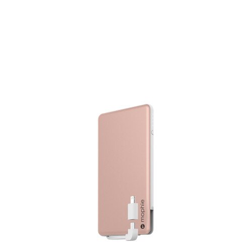 mophie Powerstation Plus Mini Made for Smartphones, Tablets & USB Devices - Rose Gold