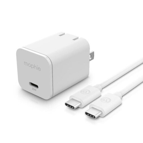 mophie Speedport 30W GaN Fast Wall Charger With USB-C Cable